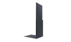 Планка приемная оконная Grand Line 0,45 Drap TwinColor RAL 7024 мокрый асфальт (3м)