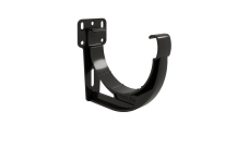 Кронштейн желоба slider Дизайн 135 ПВХ GL черный (RAL 9005)