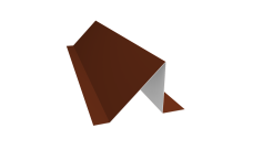 Планка снегозадержания 0,45 PE с пленкой RAL 3009 оксидно-красный (2м)