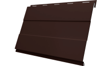 Вертикаль 0,2 prof Grand Line 0,5 PurPro с пленкой RAL 8017 шоколад