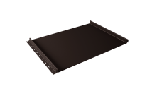 Кликфальц Grand Line 0,45 Drap ТХ двухсторонний с пленкой на замках RAL 8017 шоколад