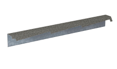 Планка фронтонная резная правая Gerard 1,2м, цвет 171