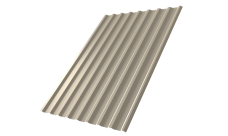 Профнастил С20R Grand Line 0,5 Satin RAL 1015 светлая слоновая кость