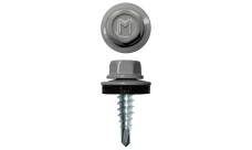 Саморез по металлу Daxmer 4,8х19 (250шт) сверло №2 RAL 7035