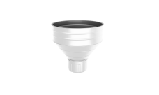 Воронка водосборная большая Optima 350/150 мм RAL 9003