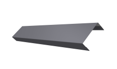 Ламель обратная 50 забора жалюзи Texas 0,45 Drap TX RAL 7004 сигнальный серый