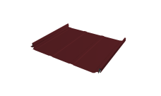 Кликфальц Pro Line Grand Line 0,45 Drap с пленкой на замках RAL 3005 красное вино