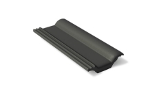 Половинчатая черепица Braas Франкфурсткая черный