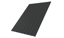 Профнастил С10B 0,45 Drap TX RAL 7016 антрацитово-серый