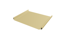 Кликфальц Pro Grand Line 0,5 Satin с пленкой на замках RAL 1015 светлая слоновая кость