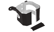 Кронштейн трубы на дерево прямоугольный Vortex RR 32