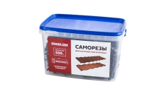 Саморезы для композитной черепицы, зеленый (500шт)