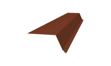 Планка капельник 100х55 Grand Line 0,45 Drap RAL 8004 терракота (2м)