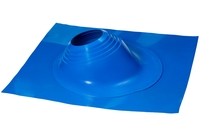 Проходной элемент MF угловой №3.1 (280-460мм) +185 EPDM (металлический окрашенный фланец) синий