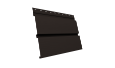 Квадро Брус 3D v01 Grand Line 0,5 Velur X с пленкой RR 32 темно-коричневый