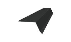 Планка капельник 100х55 Grand Line 0,45 PE-Double с пленкой RAL 7016 антрацитово-серый (2м)