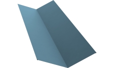 Планка ендовы верхней 145х145 Grand Line 0,45 Drap ТХ RAL 5024 пастельно-синий (3м)