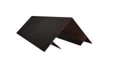 Планка угла внешнего составная верхняя Экобрус Grand Line 0,45 Print Elite Coffee Wood TwinColor (2м)