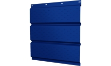 Софит металлический Классик v01 Grand Line полная перфорация 0,4 PE с пленкой RAL 5005 сигнальный синий