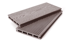 Террасная доска ДПК Grand Line 140мм вельвет и тиснение под дерево Шоколад 4м (БШТ)