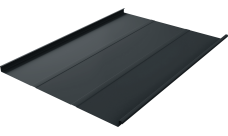 Фальц двойной стоячий Line Grand Line 0,5 PurPro матовый с пленкой на замках RAL 7016 антрацитово-серый