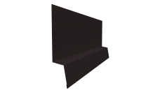 Планка начальная фальц Grand Line 0,45 Drap TX RAL 9005 черный (2м)