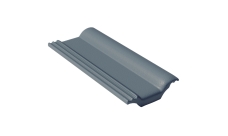 Половинчатая черепица Braas Франкфурсткая графит